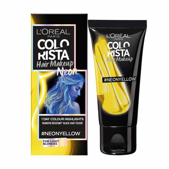L'oreal Paris ColoRista Hair Make 1 Day Colour Highlights NeonYellow - 30 ml