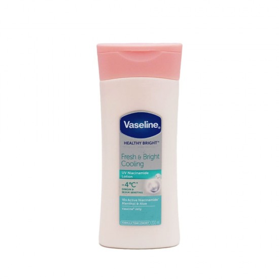 Vaseline Healthy Bright Fresh & Bright Cooling Lotion with Menthol & Aloe - 200 ml