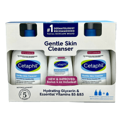 Gentle Skin Cleanser for Normal to Dry Sensitive Skin 3 in 1