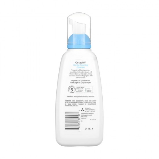 Cetaphil Gentle Foaming Cleanser For Dry to Normal & Sensitive Skin - 236 ml
