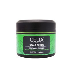 Celia Scalp Scrub With Tea Tree & Ginger - 300 gm