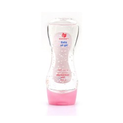 Saada Beauty Baby Oil Gel with Fresh Floral Scent - 150 ml