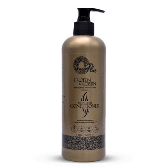 O Plus Conditioner with Protein & Keratin Moisturize & Softens Hair - 500 ml