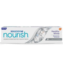 Sensodyne Nourish Healthy White Toothpaste with Natural Mint & Citrus Oil - 75 ml