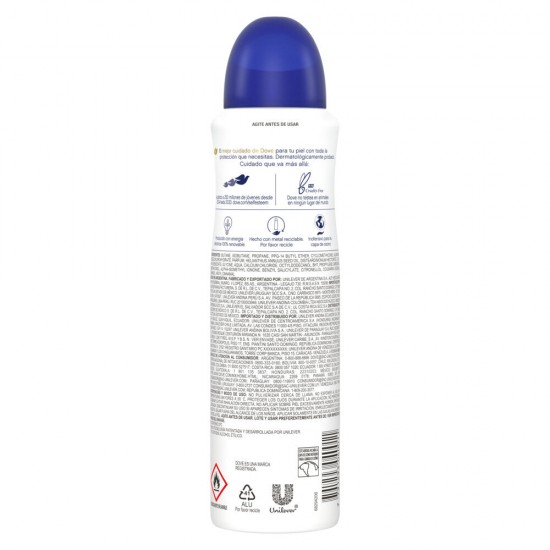 Dove Deodorant Spray Original 48h Protection - 150 ml
