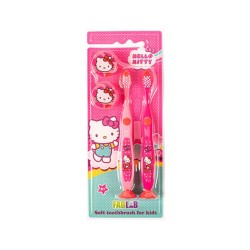 Nickelodeon Hello Kitty Kids Soft Toothbrush 2 in 1