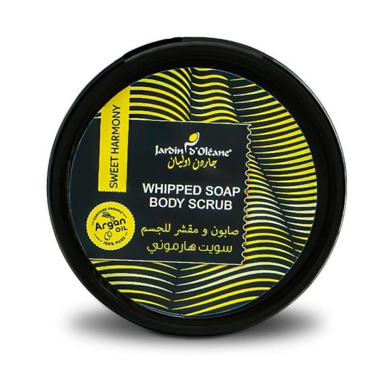 Jardin d'Oleane Whipped Soap & Body Scrub Sweet Harmony - 500 gm
