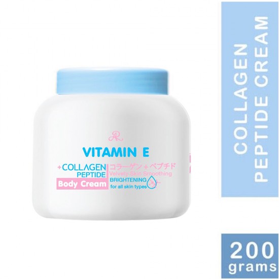 AR Vitamin E + Collagen Peptide Body Cream for All Skin Types - 200g