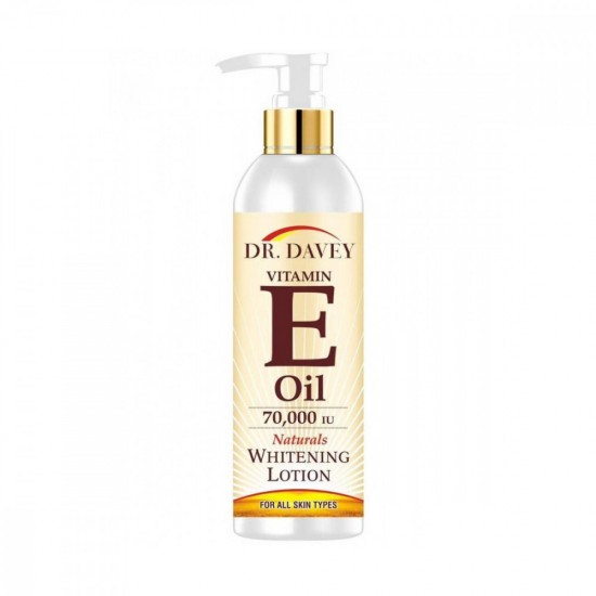 Dr. Davey Vitamin E Oil 70000 IU Naturals Whitening Lotion - 300 ml