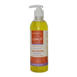 Mandy Care Saffron Shampoo for a Lively Hair - 400 ml