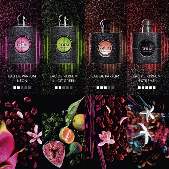 Perfume Yves Saint Laurent Black Opium - Eau de Parfum Extreme 90 ml - عطر