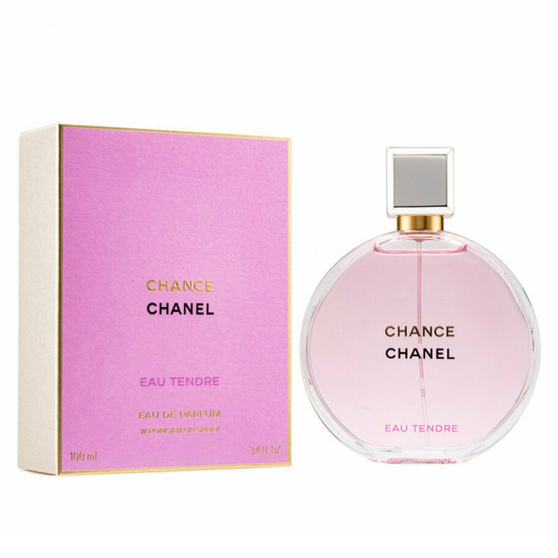 Perfume Chanel Chance Eau Tender for Women- Eau de Parfum, 100 ml - عطر