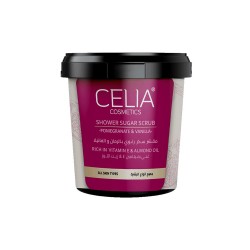 Celia Shower Sugar Scrub with Pomegranate & Vanilla - 600 gm