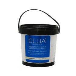 Celia Shower Sugar Scrub with Moroccan Blue Indigo - 600 gm