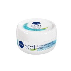 Nivea Soft & Refreshing Moisturizing Cream for Face, Body & Hands - 200 ml
