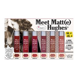 TheBalm Liquid Lipstick Meet Matt(e) Hughes VOL.04 - 6 Pieces