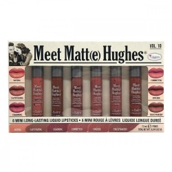 TheBalm Liquid Lipstick Meet Matt(e) Hughes VOL.10 - 6 Pieces