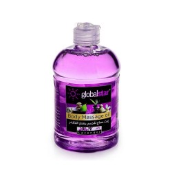 Global Star Body Massage Oil with Lavender Fragrance - 500 ml