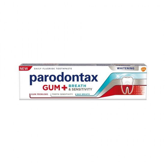 Parodontax Toothpaste Gum + Breath & Sensitivity Whitening - 75 ml