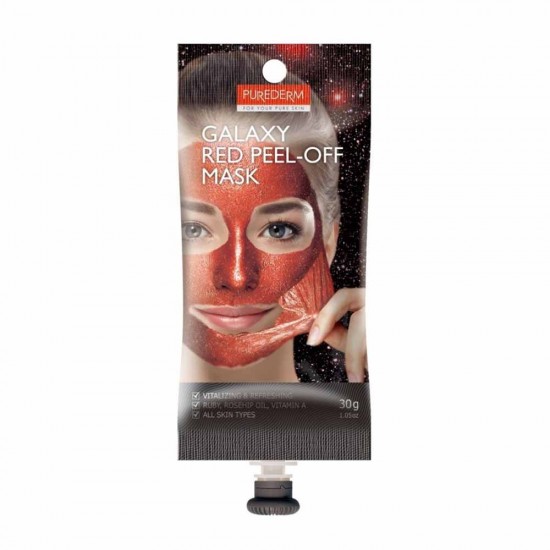 Purederm Galaxy Red Peel-off Mask- 30 gm