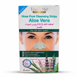 Touch Me Please Nose Pore Cleansing Strips with Aloe Vera - 6 strips