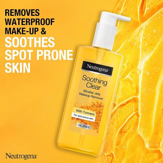 Neutrogena Soothing Clear Micellar Jelly Makeup Remover - 200 ml