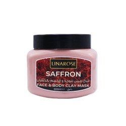 Lina Rose Saffron Face & Body Clay Mask - 600 ml