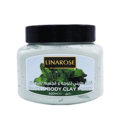 Lina Rose Mint Face & Body Clay Mask - 600 ml
