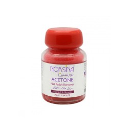 Norsina Nail Polish Remover With Vitamin E & Glycerin Red - 70 ml 