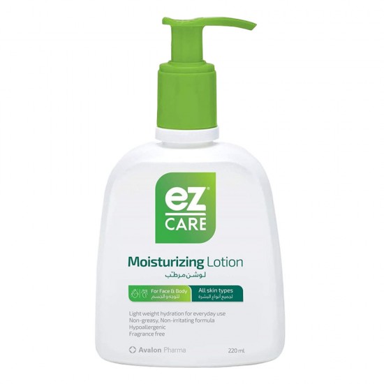 ez care Moisturizing Lotion for Face & Body for All Skin Types - 220 ml