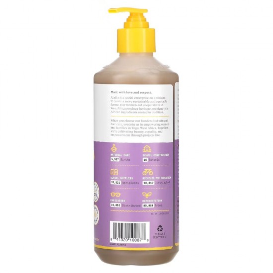 Alaffia Baby & Kids Shampoo & Body Wash with Lemon & Lavender - 473 ml