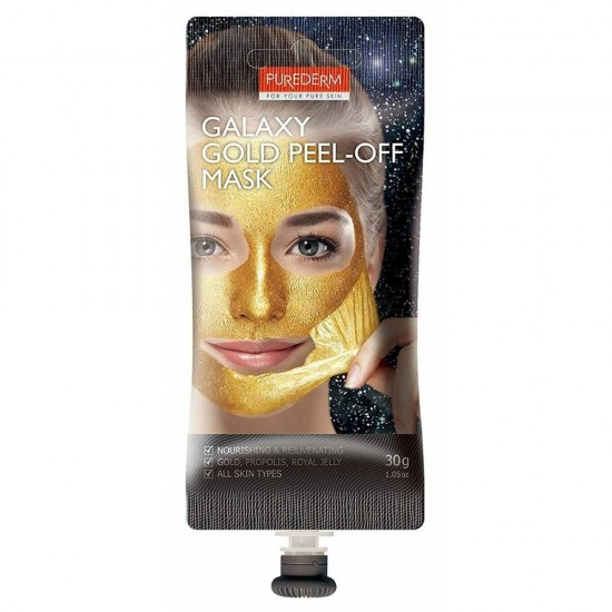 Purederm Galaxy Gold Peel-Off Mask - 30 gm
