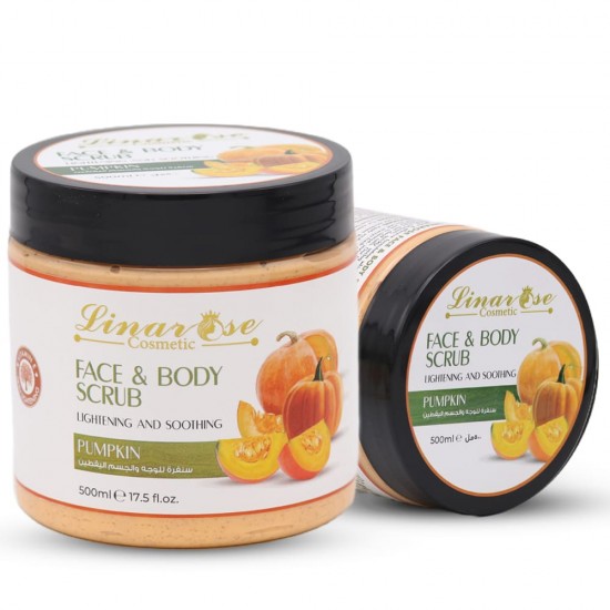 Lina Rose Face & Body Scrub Pumpkin - 500 ml