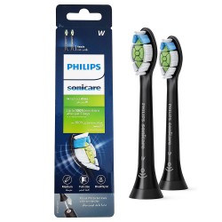 Philips Sonicare HX6062/67 Toothbrush Heads Black - 2 brushes