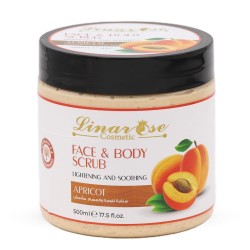Lina Rose Face & Body Scrub Apricot - 500 ml