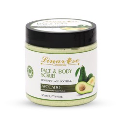 Lina Rose Face & Body Scrub Avocado - 500 ml