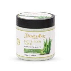 Lina Rose Face & Body Scrub Aloe Vera - 500 ml