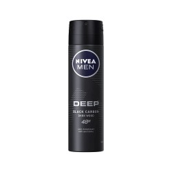 Nivea Men Deodorant Spray Deep Black Carbon Dark Oud - 150 ml