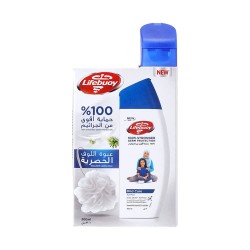 Lifebuoy Anti-Bacterial Body Wash Mild Care with Loofah - 300 ml