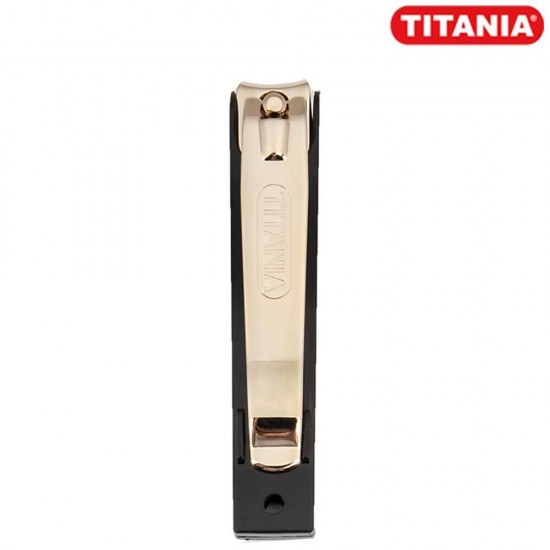 Titania Gold Plated Nail Clipper - 9 cm