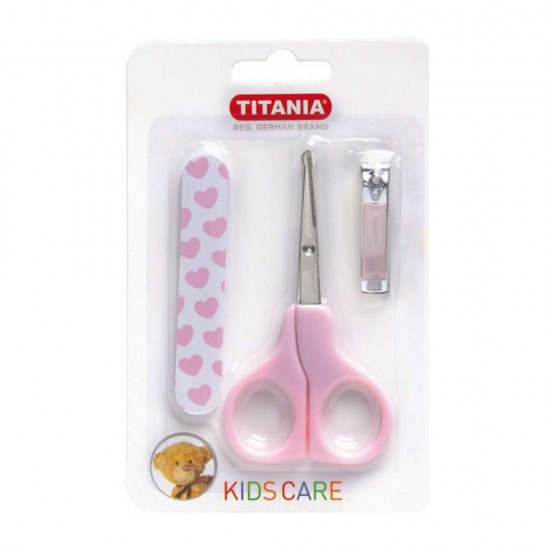 Titania Baby Manicure Set Pink