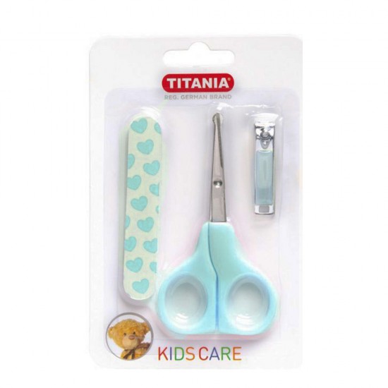 Titania Baby Manicure Set Sky Blue