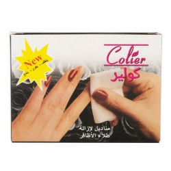 Collier Nail Polish Remover Wipes - 24 wipes