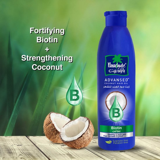 Parachute Advansed Coconut Hair Oil Biotin - 170 ml