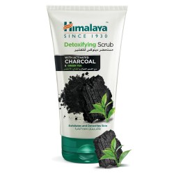 Himalaya Detoxifying Scrub with Activated Charcoal & Green Tea - 150 ml