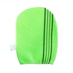 Korean loofah to clean and exfoliate the body Green