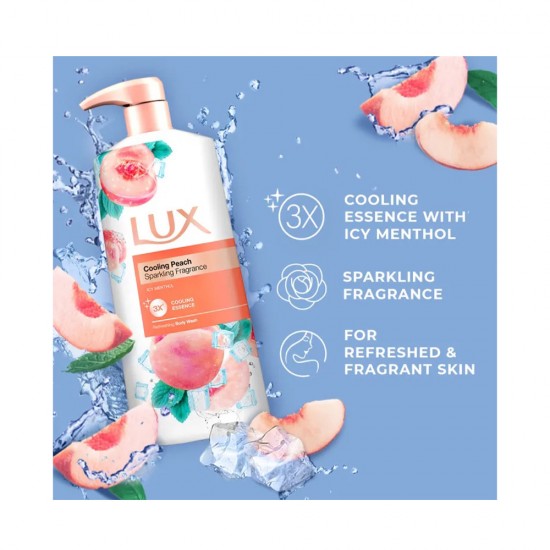 Lux Body Wash Cooling Peach - 500 ml