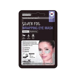 M-Beauty Silver Foil Wrapping Eye Mask - 1 Pair