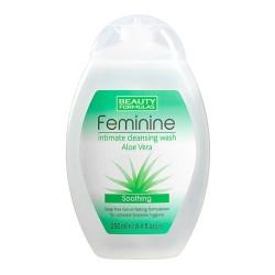 Beauty Formulas Intimate Cleansing Wash with Aloe Vera - 250 ml