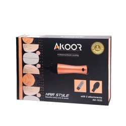Akoor Hair Style with 2 Attachments AK-1036 Rose Gold